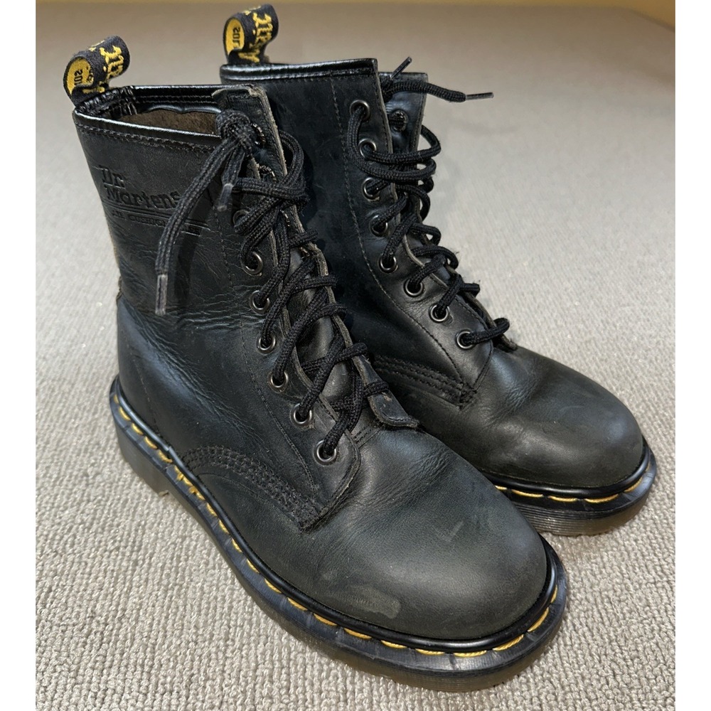 Dr. Martens 1460 Ambassador Leather Women's Boots - Black, US 3